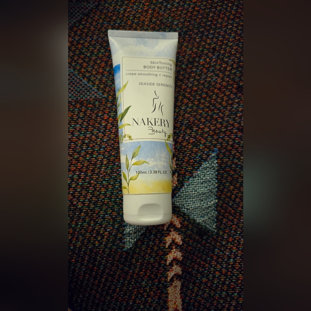 Nakery Beauty Skin Toning Body Butter Seaside Serenity Sealed